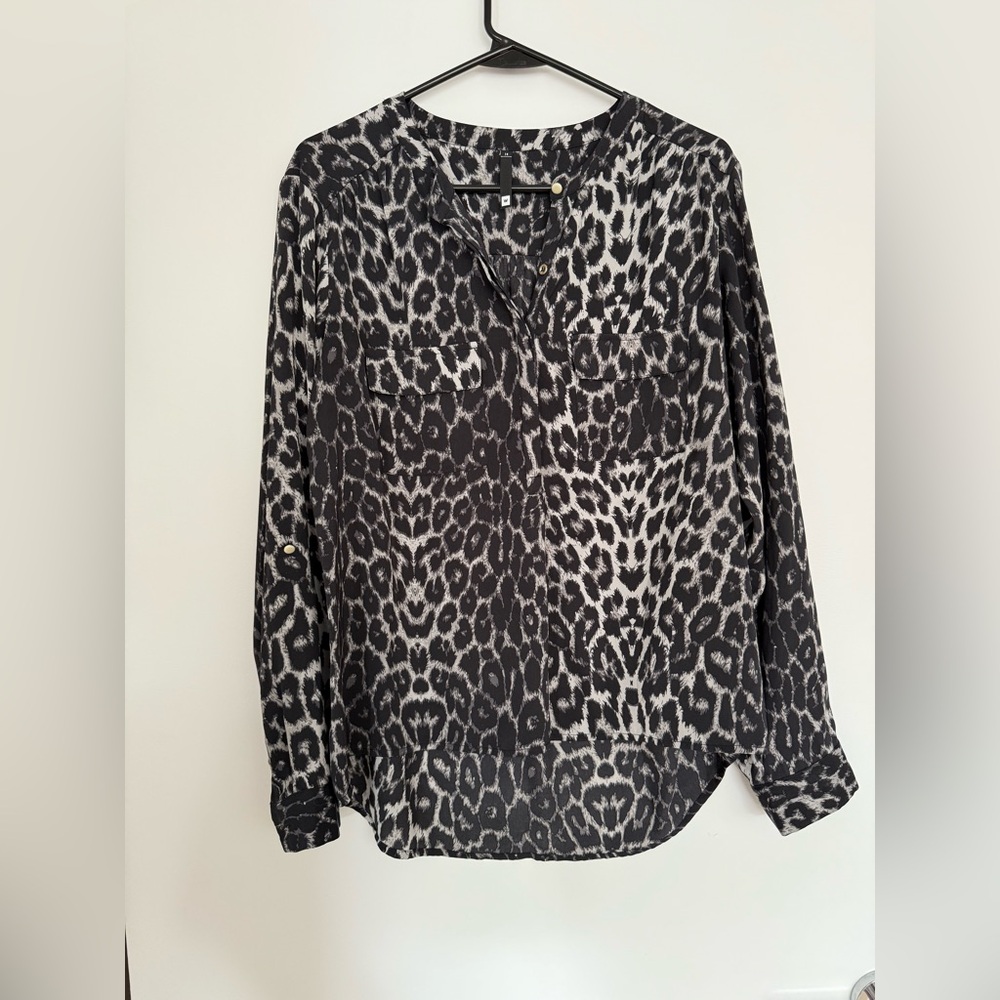 Leopard Print Women's Top